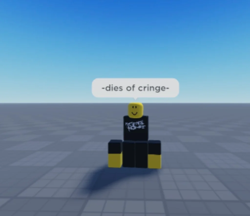 cursed roblox chat memes