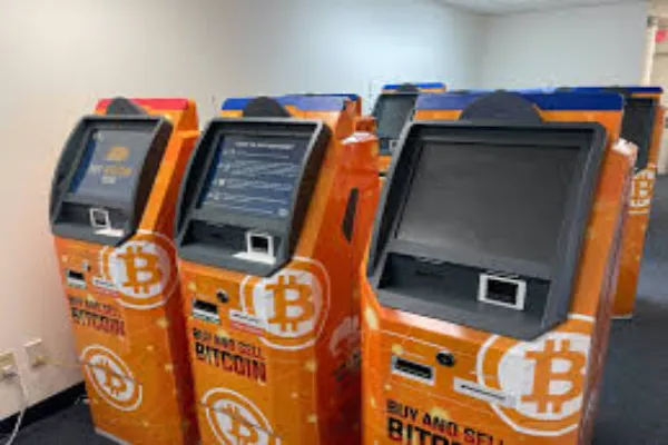 buying Bitcoin with cash on a machine