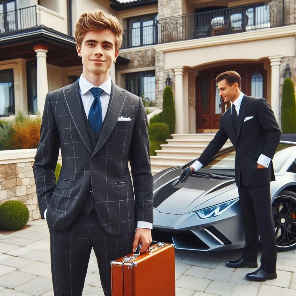 Keeping Up with the Joneses ai generated image