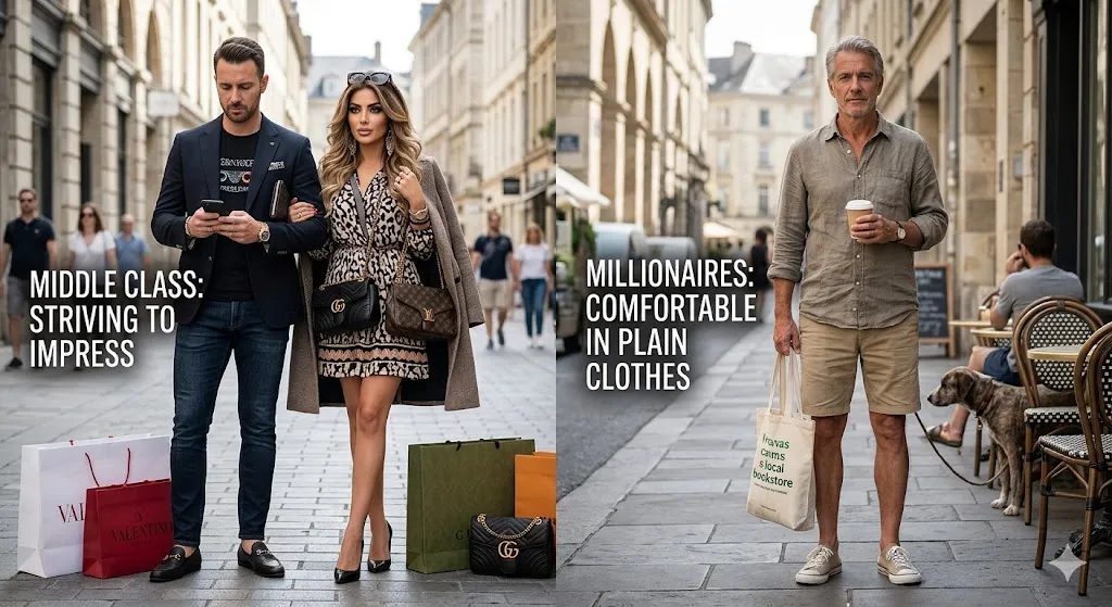 Middle Class vs Millionaire Fashion and Wealth Signaling